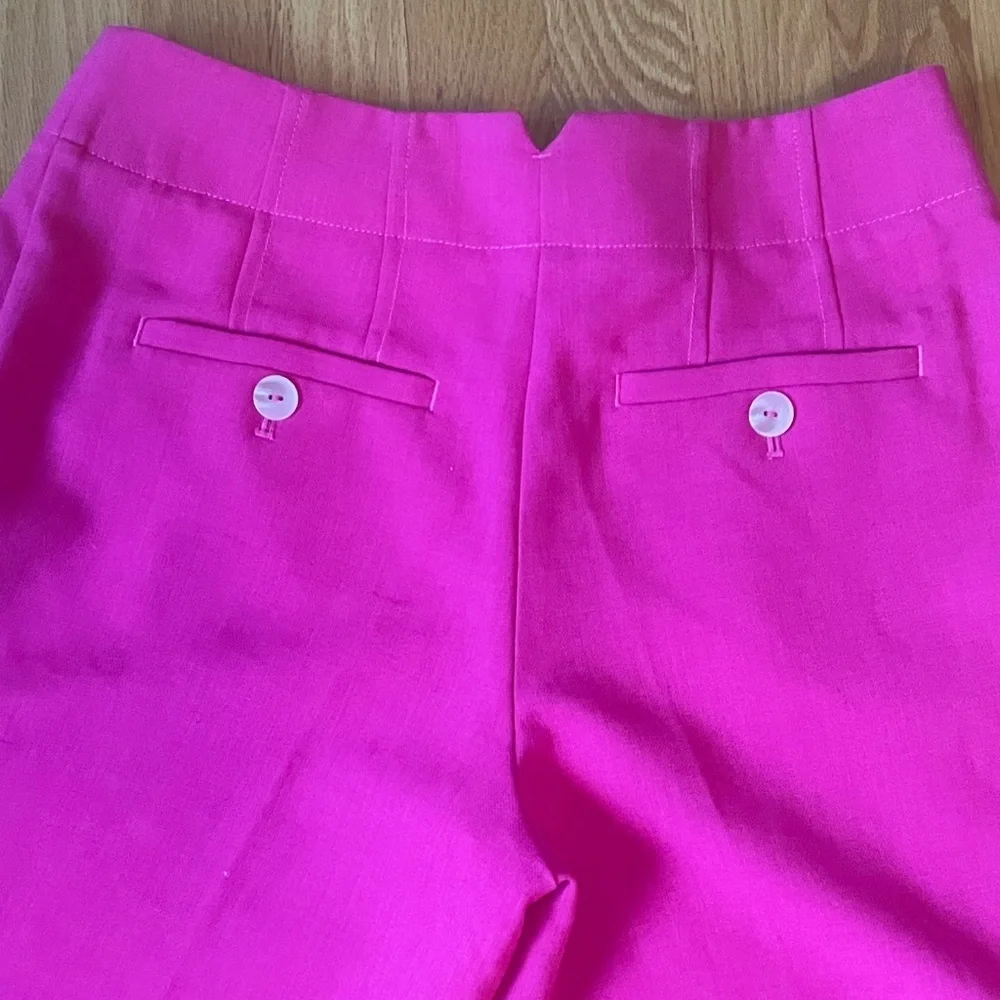 Anthropologie Pink Wide-Leg Pants